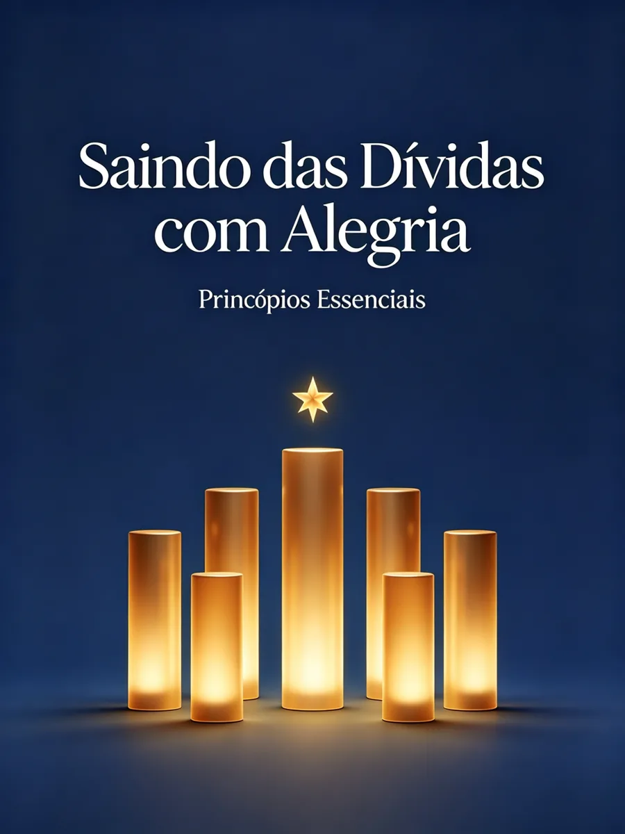 Capa do ebook Saindo das Dívidas com Alegria